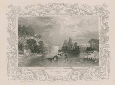 Ansicht in der Nähe von Hurley von William Tombleson