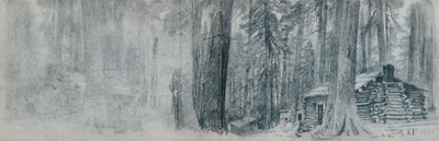 Skizzenbuch mit Landschaftsmotiven des Pazifischen Nordwestens von William Trost Richards
