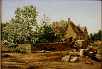 Ansicht von Marston, bei Oxford, frühes 19. Jahrhundert von Joseph Mallord William Turner