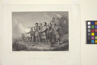 Daniel Boones erster Blick auf Kentucky von William Tylee (after) Ranney
