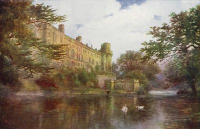 Warwick Castle, vom Avon von William W. Quatremain