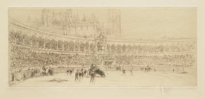 Stierkampf, Sevilla von William Walcot