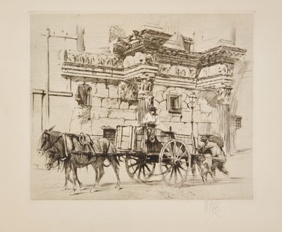 Das Forum der Minerva von William Walcot