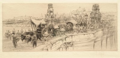 Toledo-Brücke (Puente de Toledo), Madrid von William Walcot