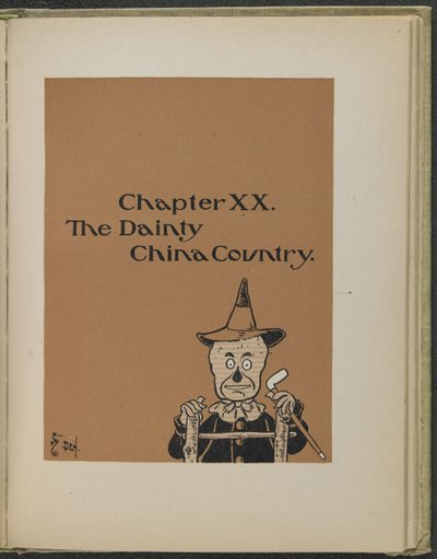 Illustration aus "Der wunderbare Zauberer von Oz" von Lyman Frank Baum von William Wallace Denslow