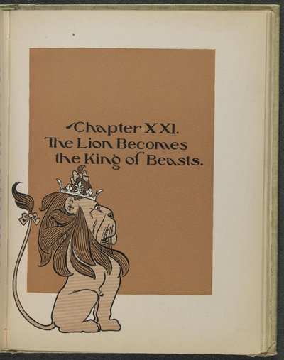 Illustration aus "Der wunderbare Zauberer von Oz" von Lyman Frank Baum von William Wallace Denslow