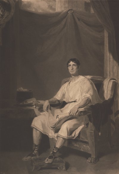 John Philip Kemble als Cato von William Ward