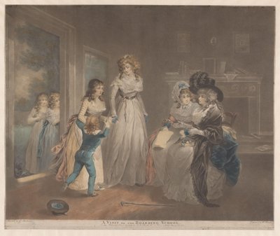 Mutter besucht ihre Tochter im Internat von William Ward