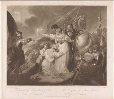Niederlage von Maria, Königin von Schottland, in der Schlacht bei Langside von William Ward
