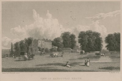Ansicht auf Hampstead Heath von William Westall