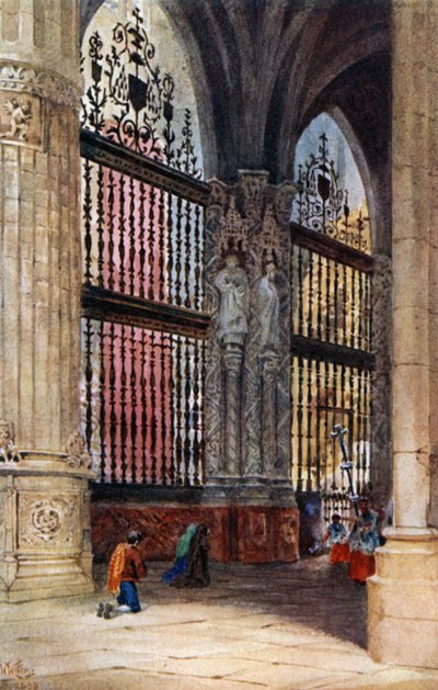 Burgos, die Capilla Mayor von William Wiehe Collins