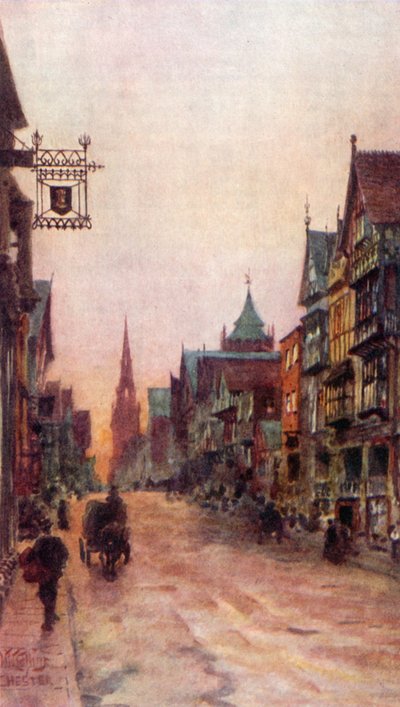 Chester, Eastgate Street von William Wiehe Collins