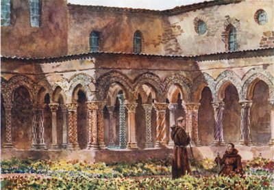 Monreale. Die Kreuzgänge von William Wiehe Collins
