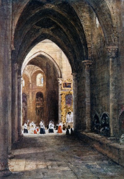 Orense, in der Kathedrale von William Wiehe Collins