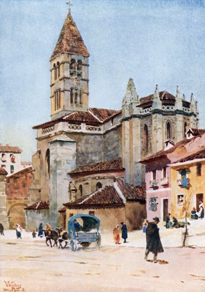Valladolid, Santa Maria la Antigua von William Wiehe Collins