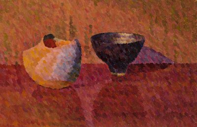 Stillleben, zwei Gefäße, 2019 von William Wilkins