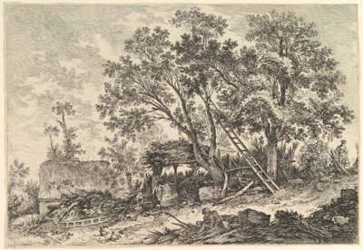 IIe. Vue de Fronville, 18. Jahrhundert von William Wynne Ryland
