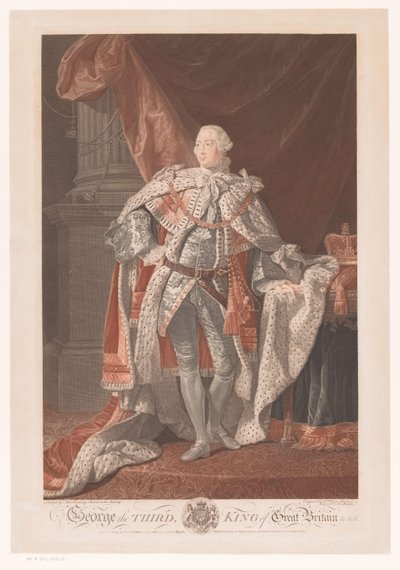 Porträt von George III. von Großbritannien von William Wynne Ryland