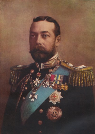 Seine Majestät König Georg V., 1917 von William and Daniel Downey