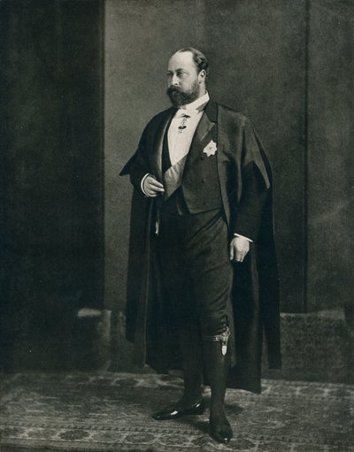 Der Prinz von Wales als Richter des Middle Temple, 1884-1910 von William and Daniel Downey