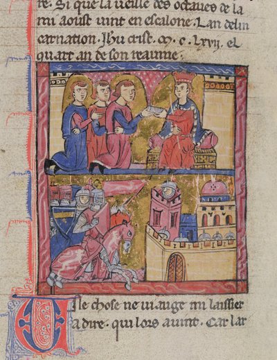 Der byzantinische Kaiser schließt 1168 ein Bündnis mit Jerusalem zur Kontrolle Ägyptens von William of Tyre