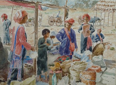 Warten auf die Heimfahrt, Thaung Tho von Wilson Clive