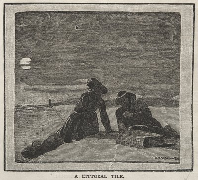 Eine Küstenfliese von Winslow Homer