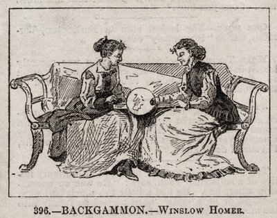 Backgammon von Winslow Homer