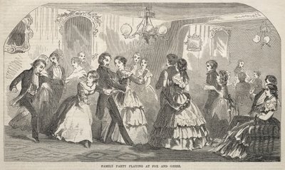 Familienfeier beim Fuchs-und-Gänse-Spiel von Winslow Homer