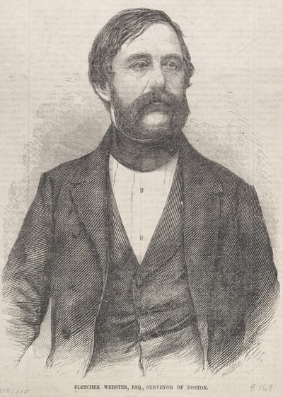 Fletcher Webster, Esq., Vermesser von Boston von Winslow Homer