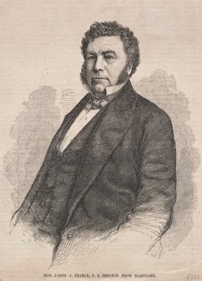 Hon. James A. Pearce, US-Senator aus Maryland, 1859 von Winslow Homer