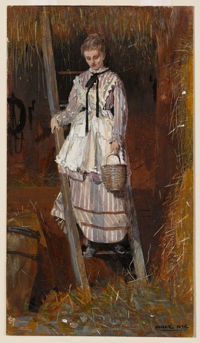 Auf der Suche nach Eiern von Winslow Homer