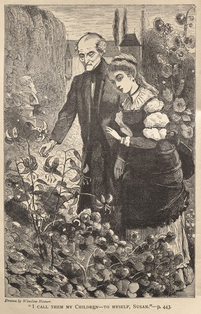"Ich nenne sie meine Kinder - Zu mir selbst, Susan." von Winslow Homer