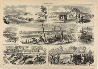Unsere Armee vor Yorktown, Virginia von Winslow Homer