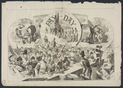 Zahltag in der Armee des Potomac von Winslow Homer