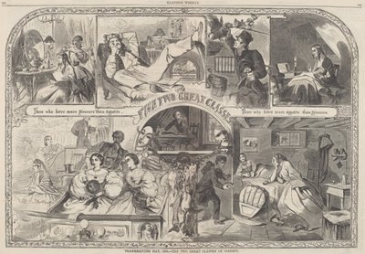 Erntedankfest - Die zwei großen Gesellschaftsklassen von Winslow Homer