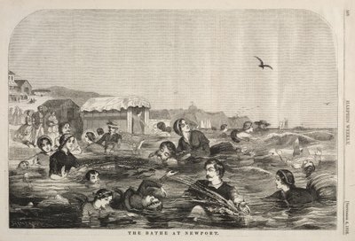 Die Bäder von Newport von Winslow Homer