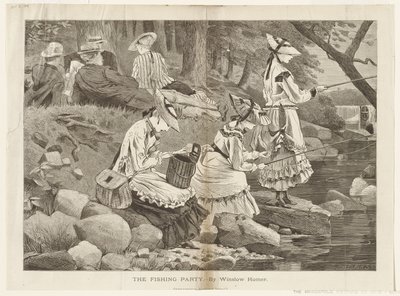 Die Angelpartie von Winslow Homer