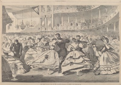Der große russische Ball in der Musikakademie, 5. November 1863 von Winslow Homer