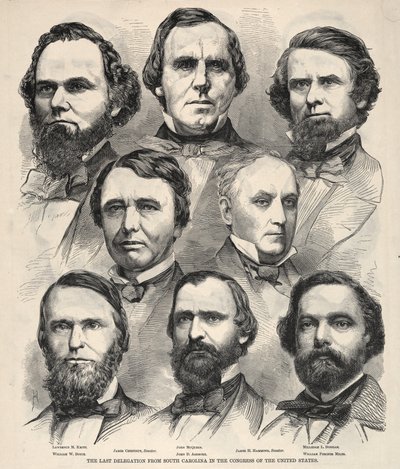 Die letzte Delegation aus South Carolina im Kongress der Vereinigten Staaten von Winslow Homer
