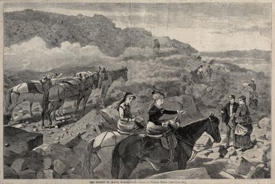 Der Gipfel des Mount Washington von Winslow Homer