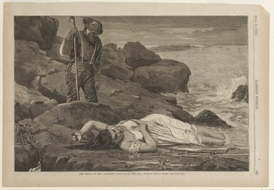 Das Wrack der Atlantic - Angespült vom Meer von Winslow Homer