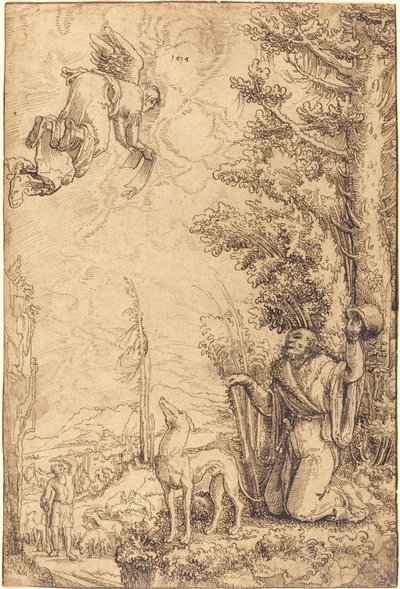 Die Verkündigung an Joachim von Wolf Huber