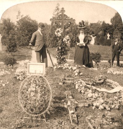 Das Grab von Charles Stewart Parnell, Irlands größter Führer, Dublin, 1896 von Works and Sun Sculpture Studios