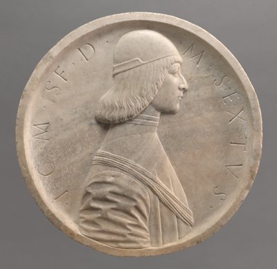 Gian Galeazzo Maria Sforza, Herzog von Mailand, frühe 1490er von Workshop of Benedetto Briosco