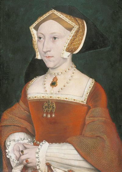 Porträt von Jane Seymour (1509?-1537) von Workshop of Hans Holbein the Younger