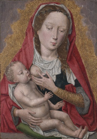 Jungfrau und Kind von Workshop of Hans Memling