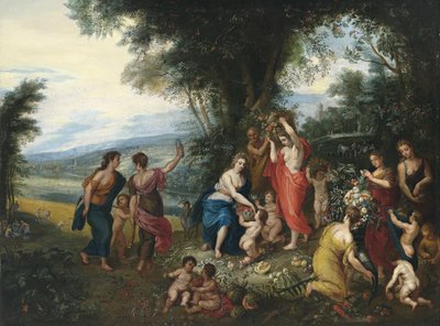 Allegorie des Sommers von Workshop of Jan Brueghel the Elder