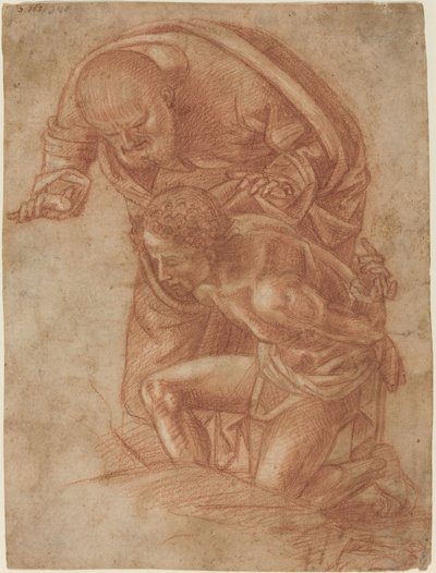 Das Opfer Isaaks von Workshop of Luca Signorelli