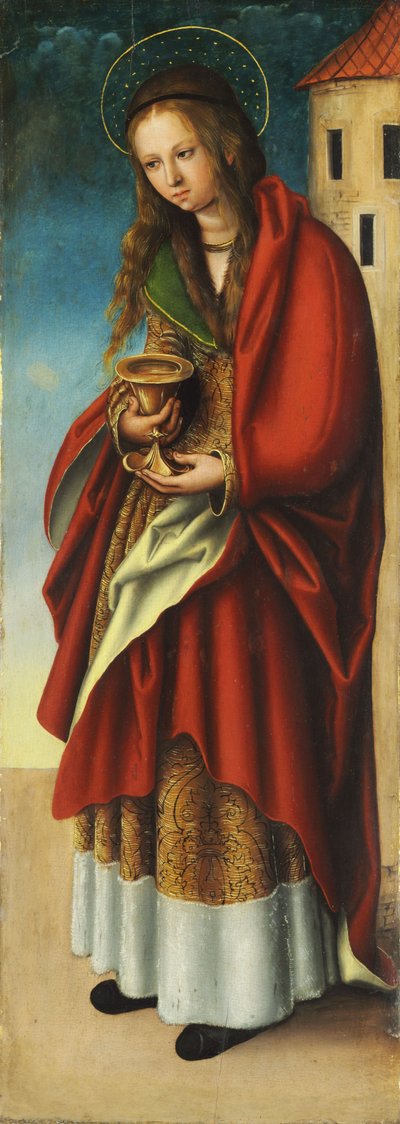 Die Hl. Barbara von workshop of Lucas Cranach the Elder